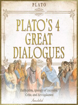 cover image of Plato's 4 Great Dialogues